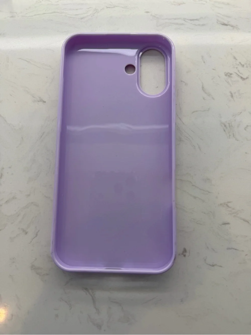 Personalized 'amy' Lavender Silicone iPhone 16 Pro MAX Case